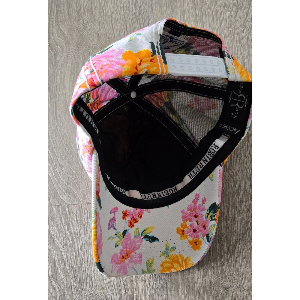 Robin Ruth Multicolor Floral Cap - Picture 3 of 3